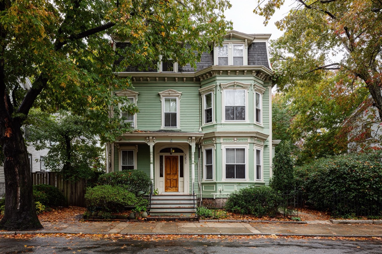 Inherited property in Providence RI showing historic architecture