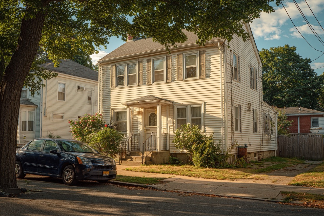 Multi family home in Providence Rhode Island with tenants being prepared for sale