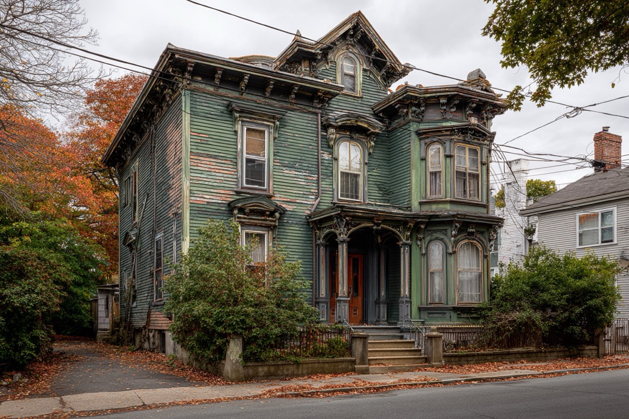 Selling a house with a lien in Providence RI showing Victorian property